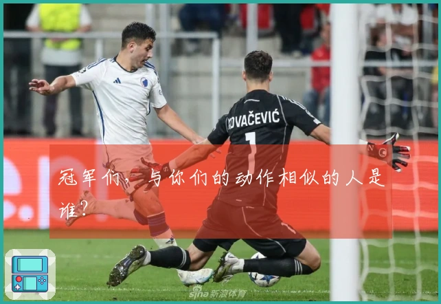冠军们，与你们的动作相似的人是谁？